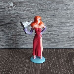 Jessica Rabbit Vintage Figure 3.5" PVC Figurine 1987 Disney